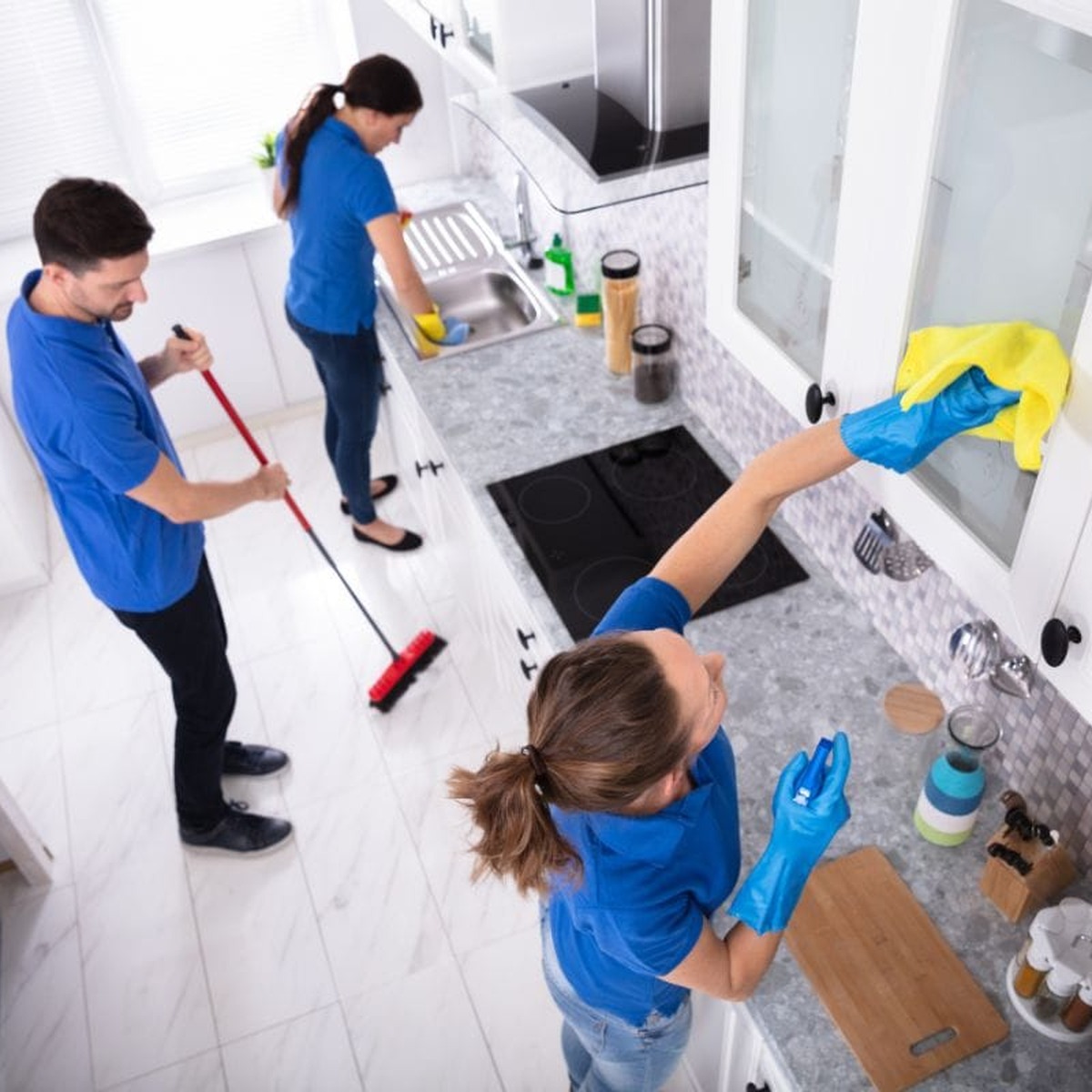 Complete kitchen cleaning by Deep Cleaning Services Near Me