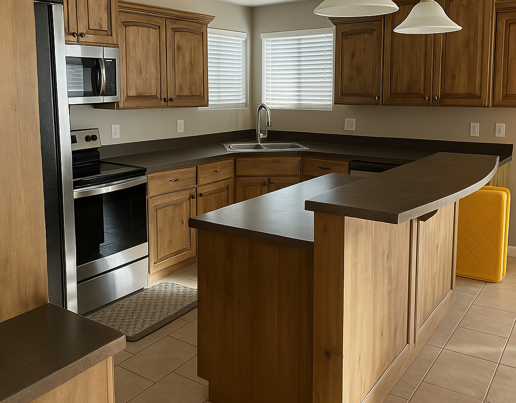 Kitchen deep cleaning service for a spotless cooking space