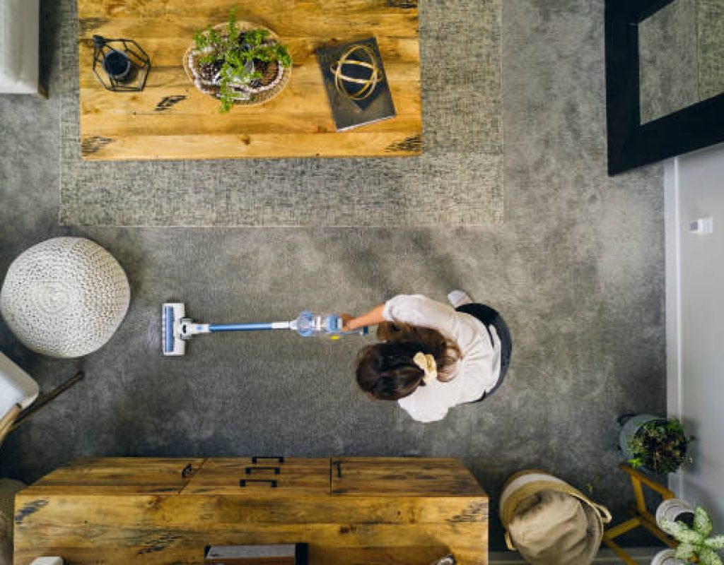 Beehive House Cleaning services in a modern home
