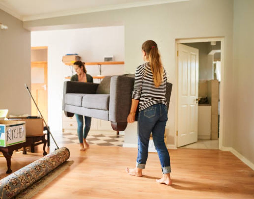 Complete move out cleaning for rental property turnovers
