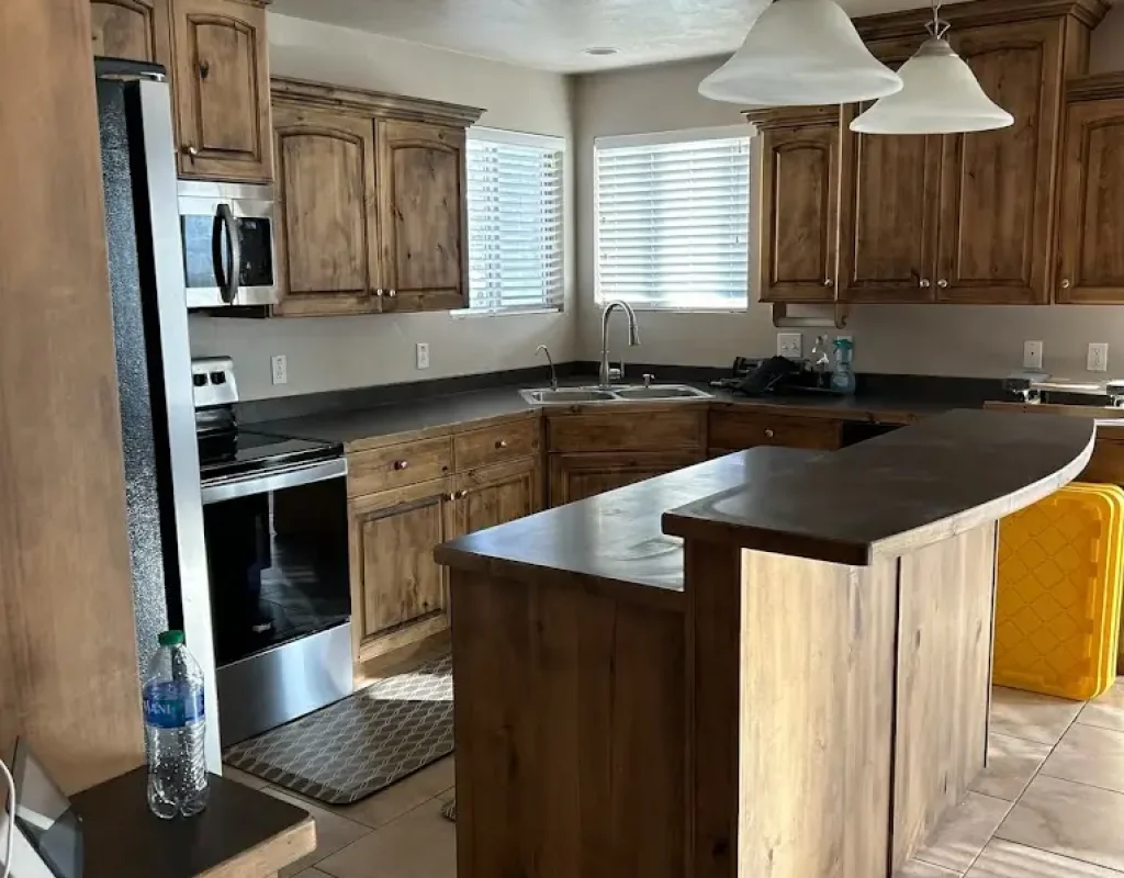 Beehive House Cleaning team performing thorough move out cleaning for apartments.